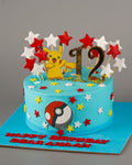 Pokemon Pikachu Kids Cake