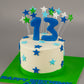Stars Teen Birthday Cake