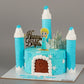 Frozen theme Castle Cake
