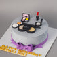 Makeup Shopping Theme Cake