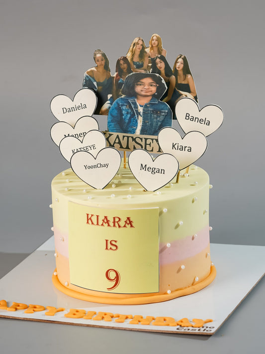 Katseye Fan Theme Cake