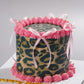 Leopard Print Aesthetic Cake
