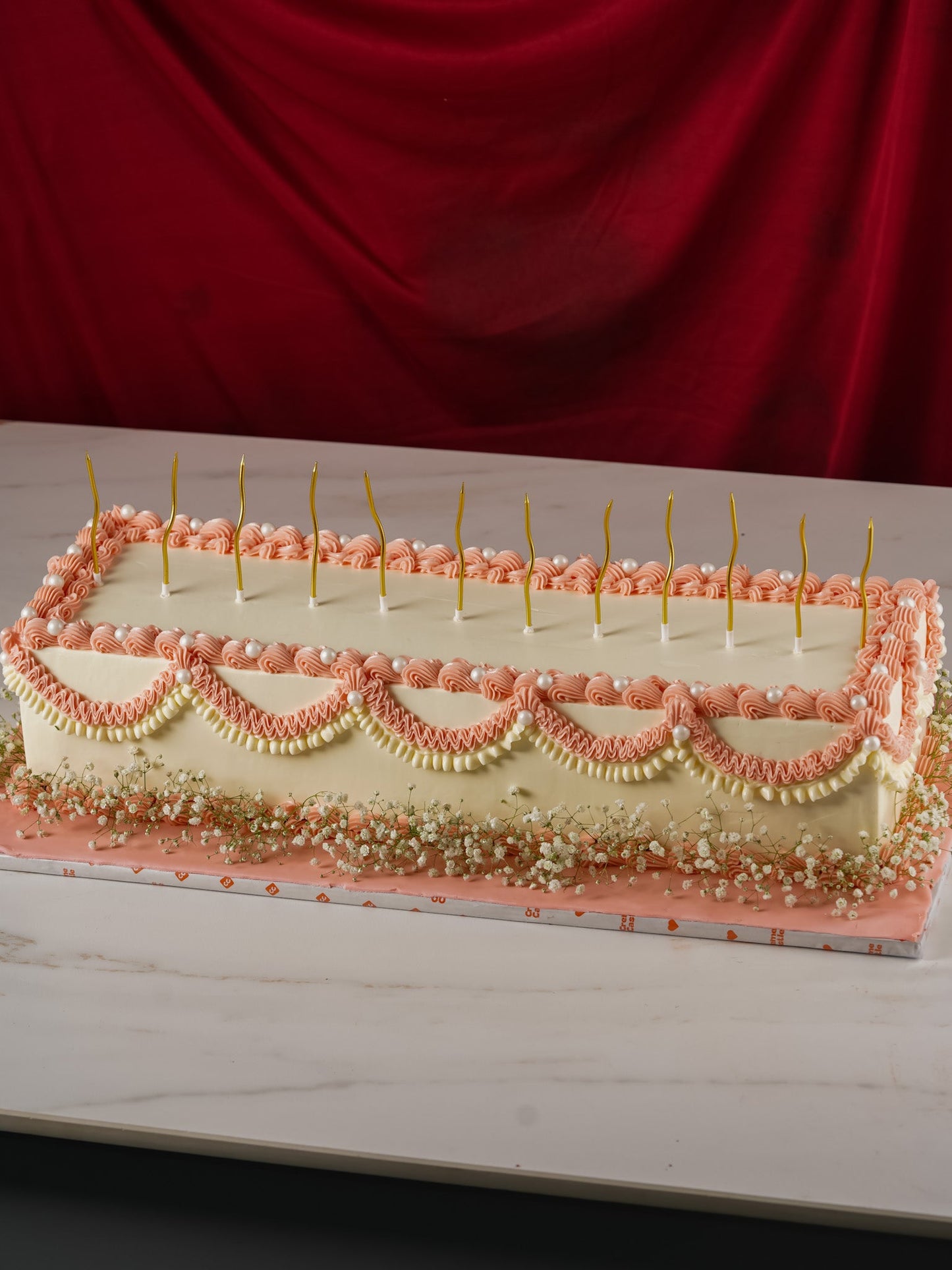 Vintage Aesthetic GenZ Cake