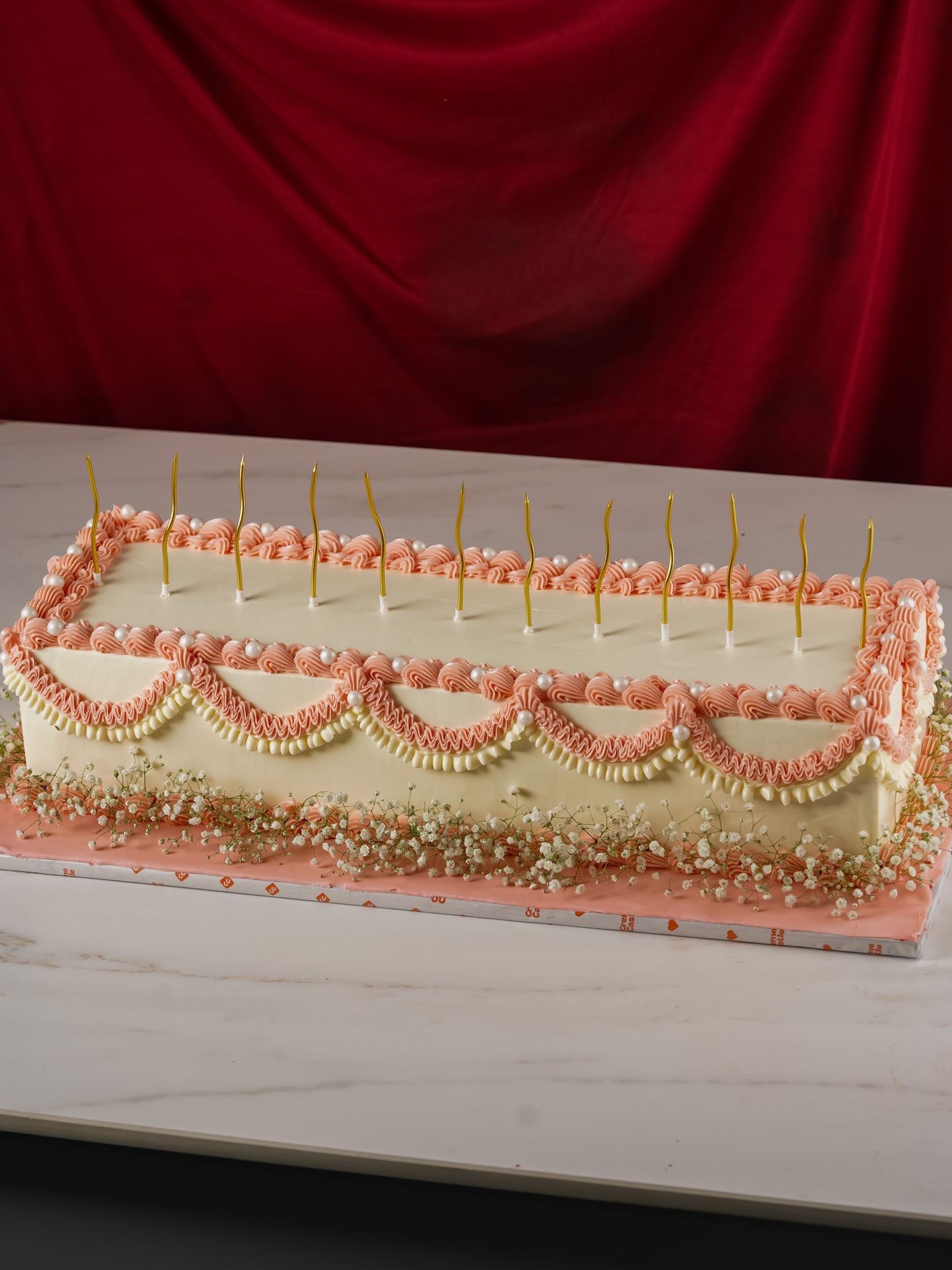 Vintage Aesthetic GenZ Cake