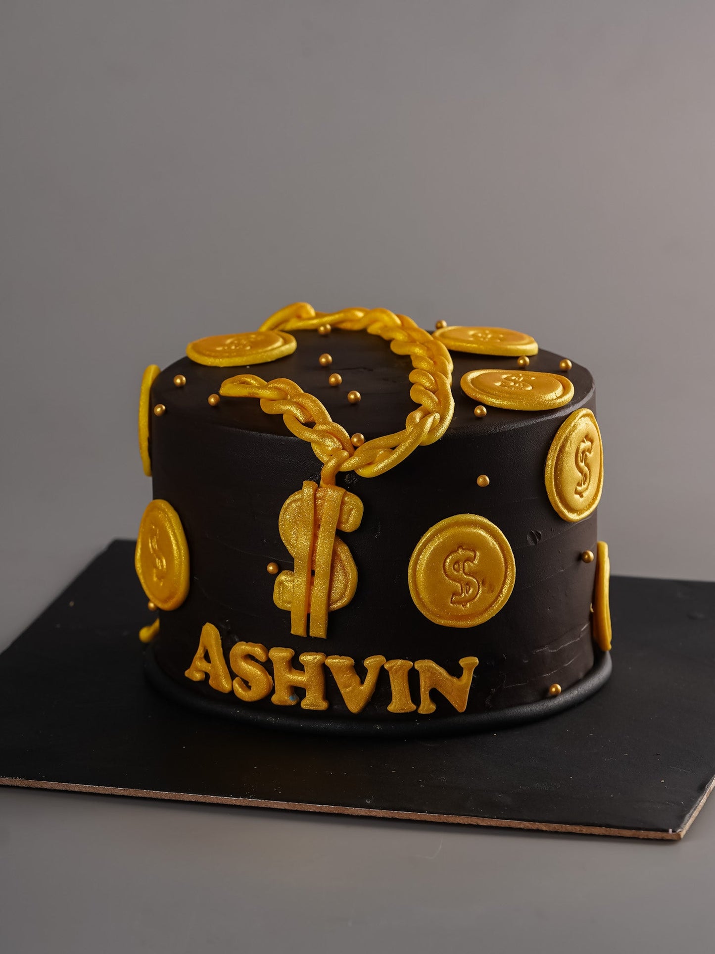 Bitcoin Gold Money Cake