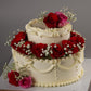 Vintage Real Rose Cake