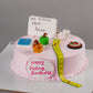 Dietician Theme Cake