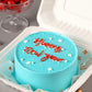 Blue New Year Bento Cake