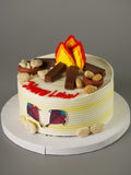 Lohri Kitkat Logs Cake