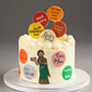 Many Roles Of Mom Cake - Creme Castle