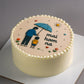 Mai Hoon Na Father's Day Photo Cake