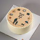 Thank You Dad Father's Day Photo Cake