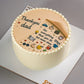 Thank You Dad For Everything Photo Cake