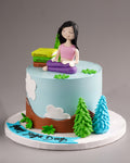 Yoga Day Serenity Cake