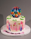 Chakra Yoga Day Cake