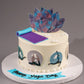Lotus Yoga Day Cake - Creme Castle