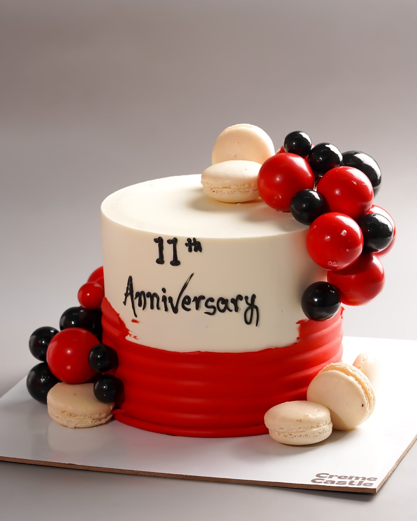 Macaron Anniversary Cake