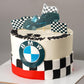 BMW Racing Birthday Cake