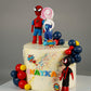 Spider-Verse Birthday Cake