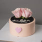 Blush Rose 25th Anniversary Cake