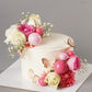 Fresh Flower Butterfly Cake