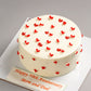 30th Anniversary Hearts Cake