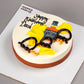 Whiskey and Snacks Dad Cake