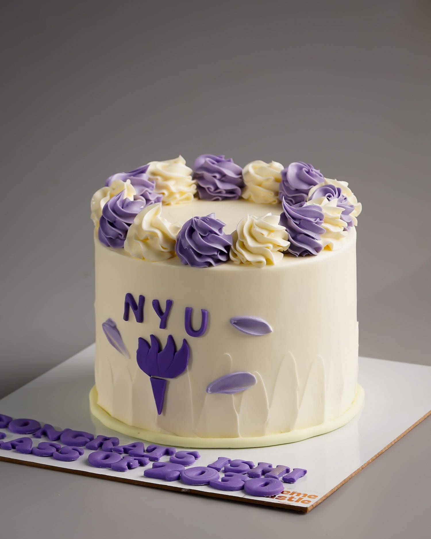 NYU Graduation Congratulations Cake