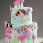 Fairy Garden Two Tier Cake