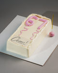 Cheers Minimal Number Cake