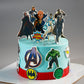 Marvel Heroes Birthday Cake