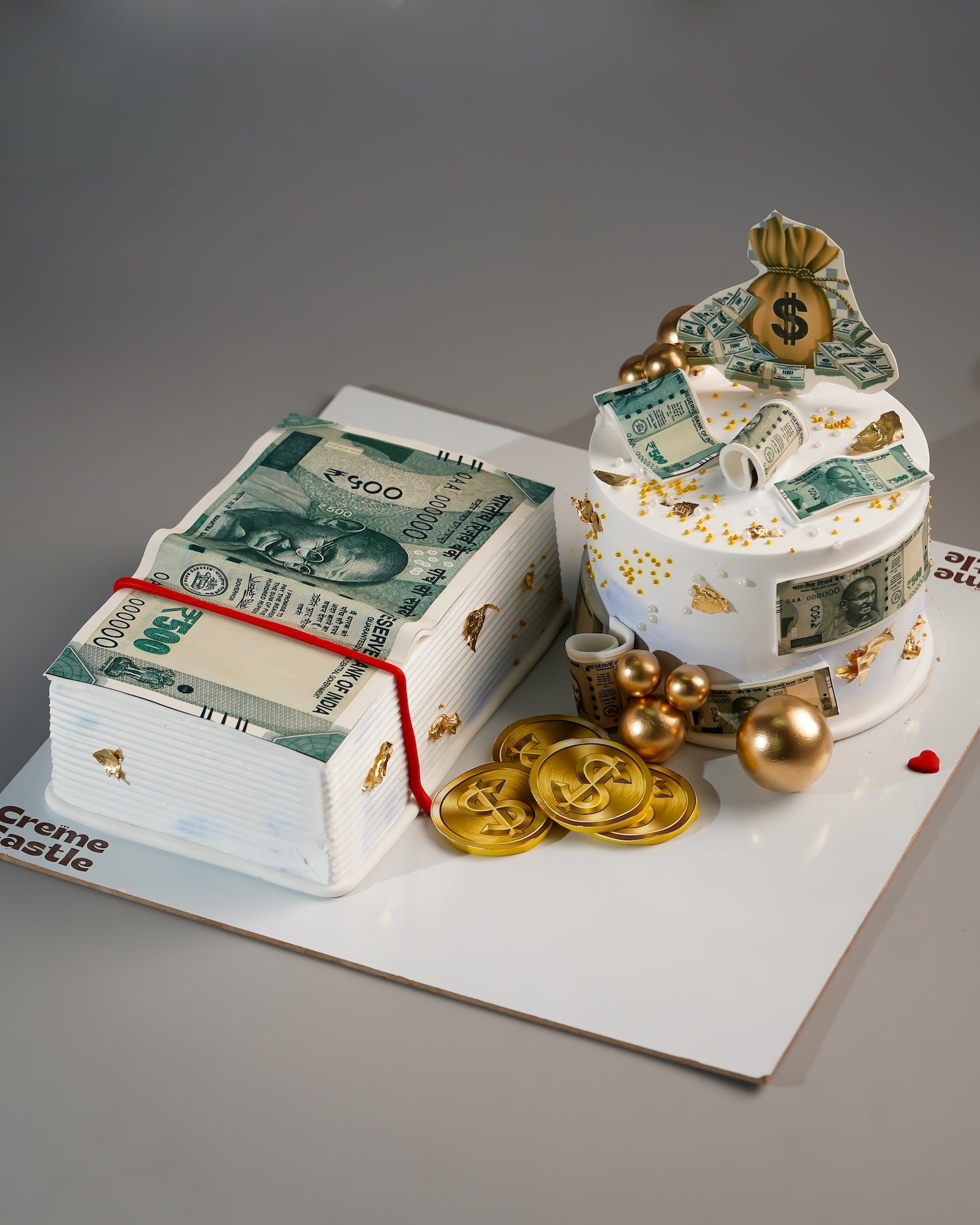 Cash Stack Money Cake
