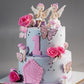 Fairy Door First Birthday Cake