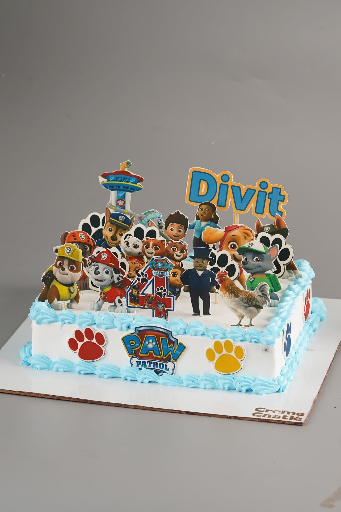 Paw Patrol Squad Cake