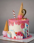 Ice Cream Candy Cake