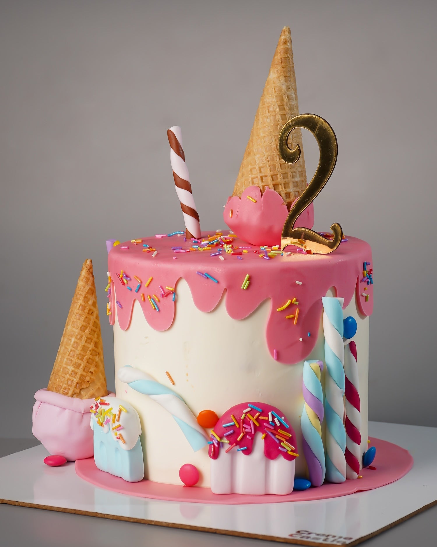 Ice Cream Candy Cake