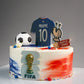 Mbappe France Football Cake