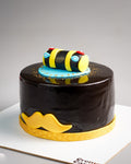 Bumble Bee Chocolate Glaze Cake
