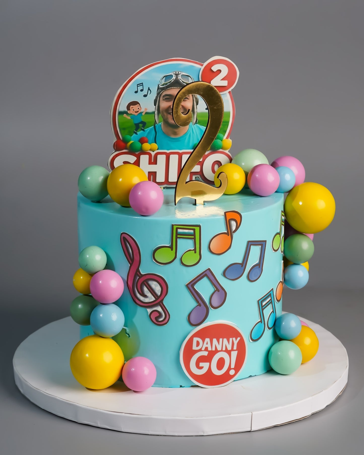 Danny Go Music Photo Cake