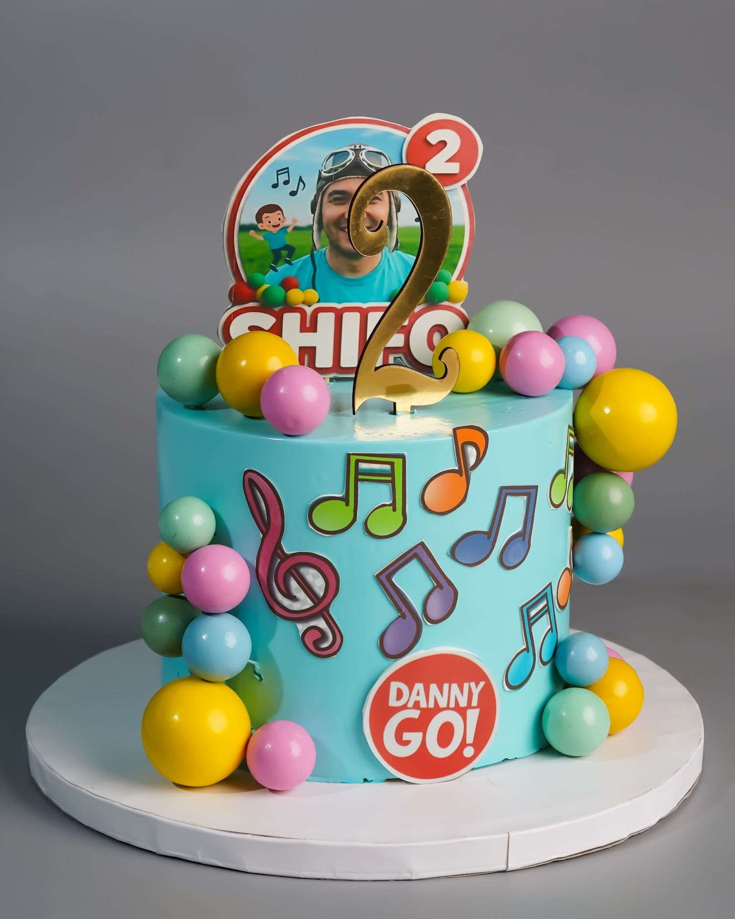 Danny Go Music Photo Cake
