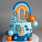Bluey Rainbow Birthday Cake
