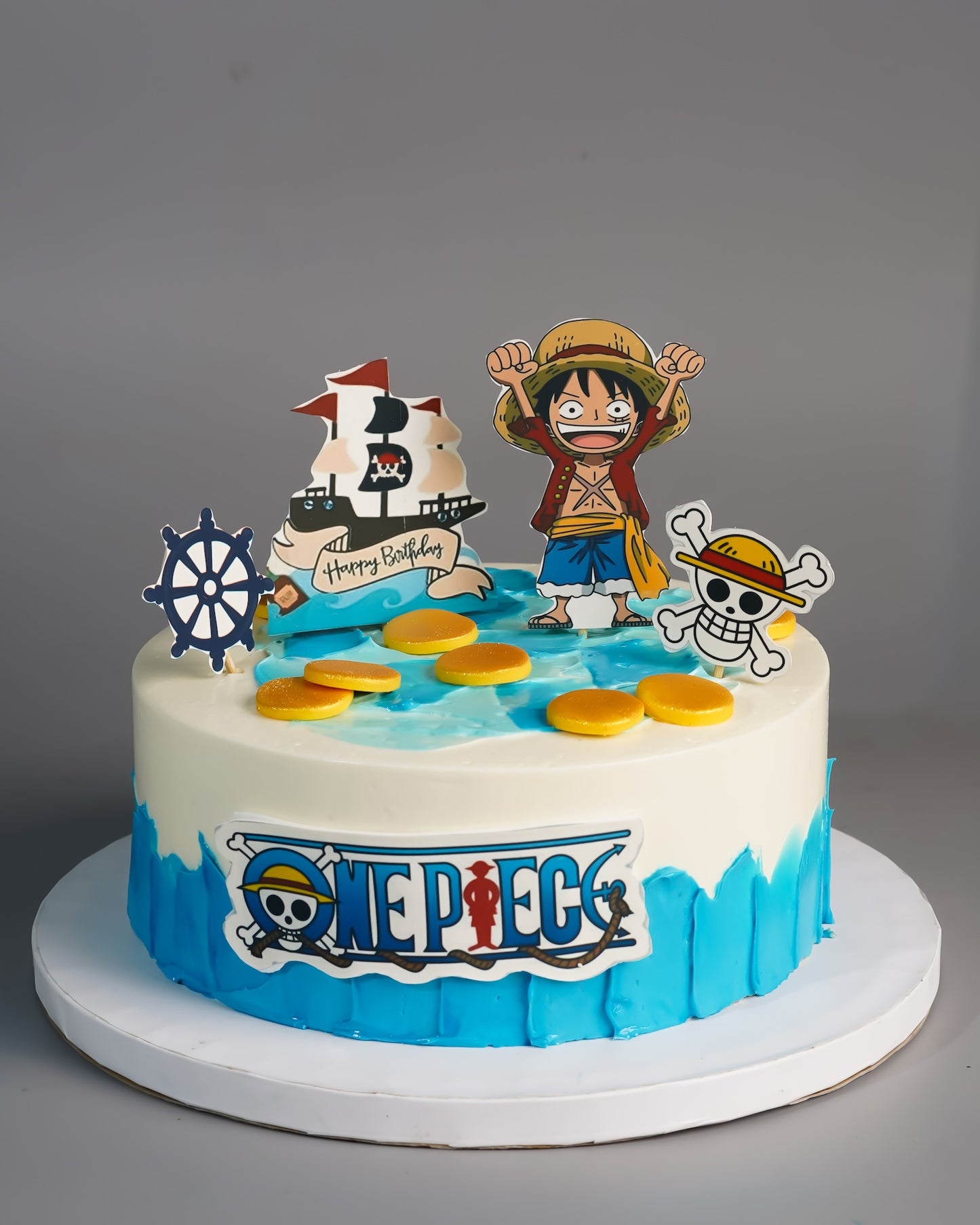 One Piece Pirate Cake