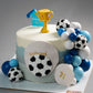 Football Trophy First Birthday Cake