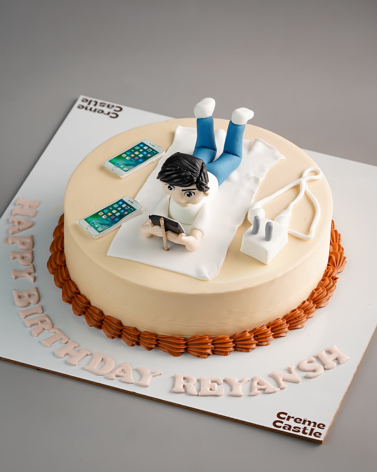 Gamer Boy in Bed Cake