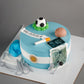 Doctor and Football Combo Cake