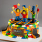 Lego Trampoline Park Cake
