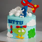 Aeroplane and Helicopter Cake