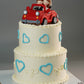 Just Married Car Cake