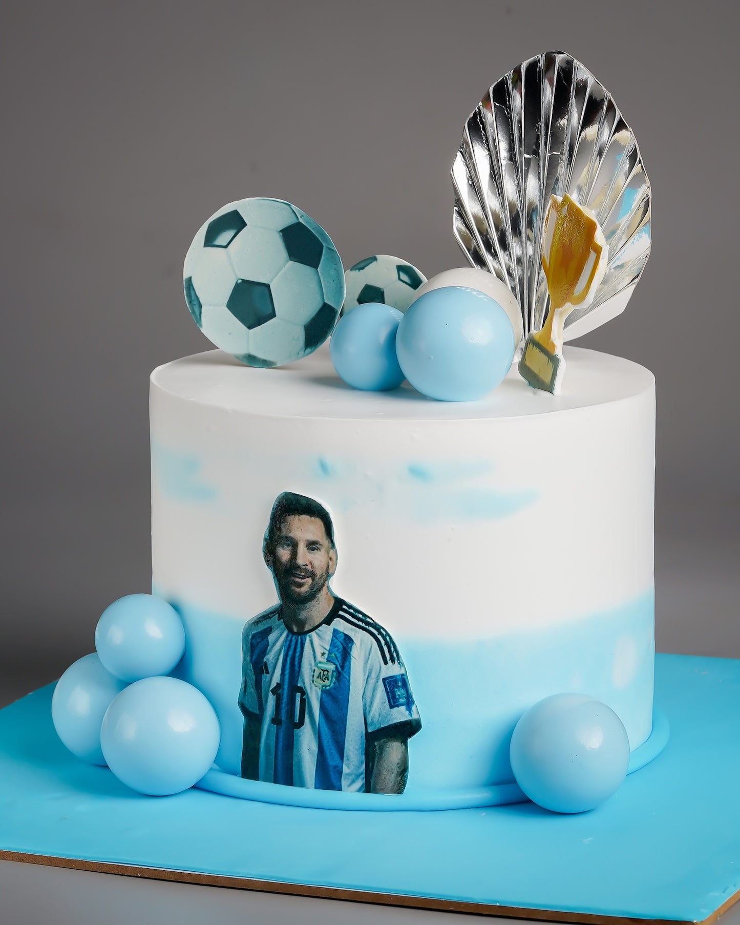 Messi Argentina World Cup Cake