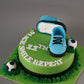Football Boot Pitch Cake